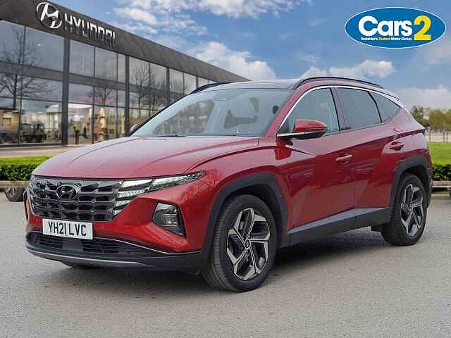 Hyundai TUCSON 1.6 TGDi Hybrid 230 Ultimate 5dr 2WD Auto Red