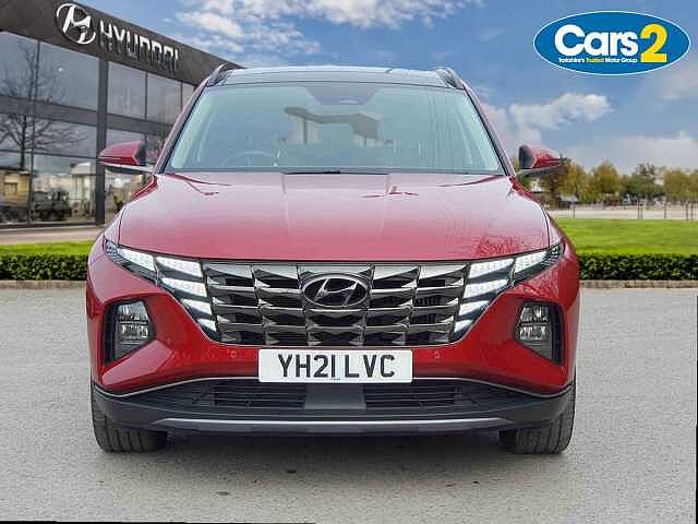 Hyundai TUCSON 1.6 TGDi Hybrid 230 Ultimate 5dr 2WD Auto Red