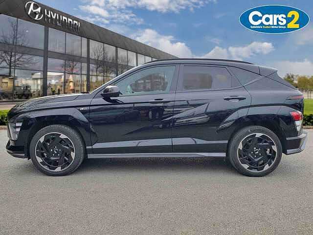 Hyundai KONA 160kW N Line 65kWh 5dr Auto Black