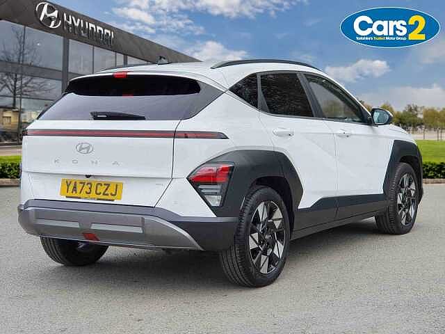 Hyundai KONA 1.6 GDi Hybrid Ultimate 5dr DCT White