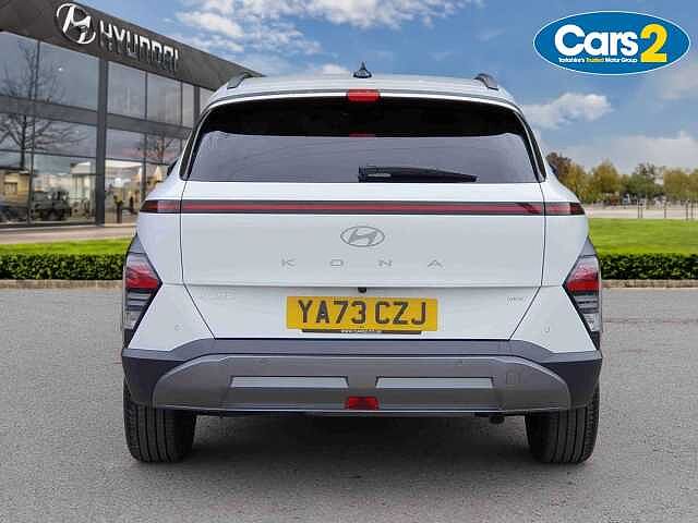 Hyundai KONA 1.6 GDi Hybrid Ultimate 5dr DCT White