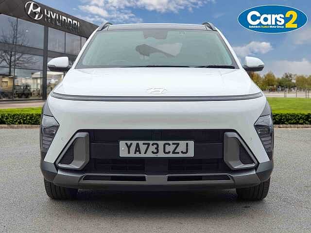 Hyundai KONA 1.6 GDi Hybrid Ultimate 5dr DCT White