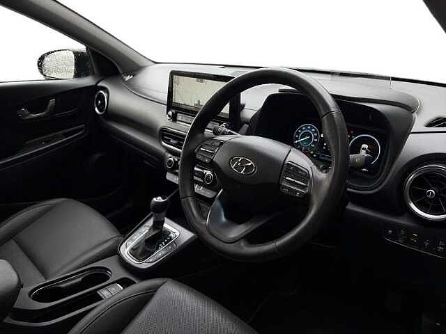 Hyundai KONA 1.6 GDi Hybrid Ultimate 5dr DCT Black