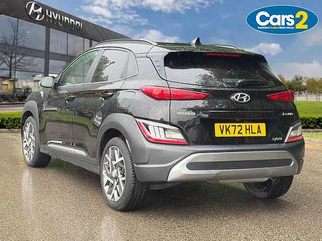 Hyundai KONA 1.6 GDi Hybrid Ultimate 5dr DCT Black