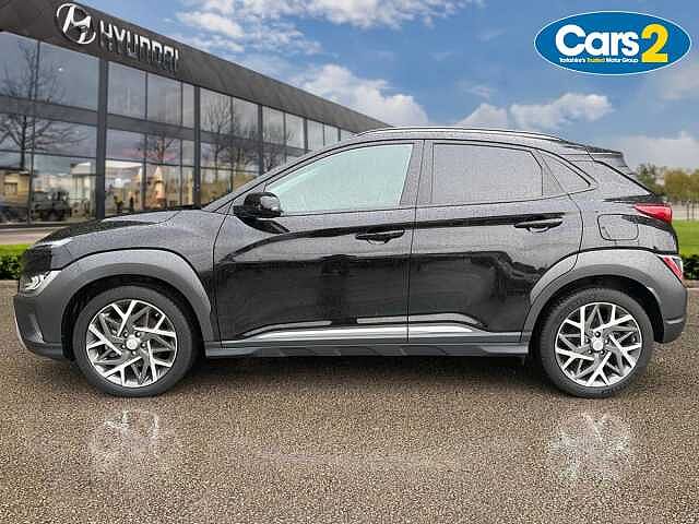 Hyundai KONA 1.6 GDi Hybrid Ultimate 5dr DCT Black