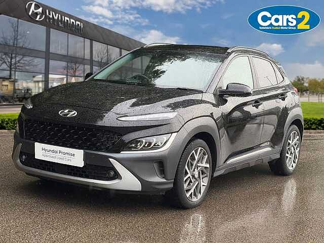 Hyundai KONA 1.6 GDi Hybrid Ultimate 5dr DCT Black