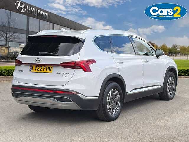 Hyundai SANTA FE 1.6 TGDi Hybrid Premium 5dr Auto White