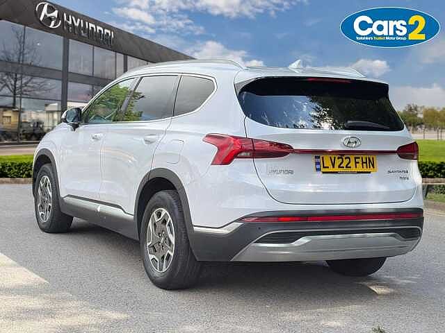 Hyundai SANTA FE 1.6 TGDi Hybrid Premium 5dr Auto White