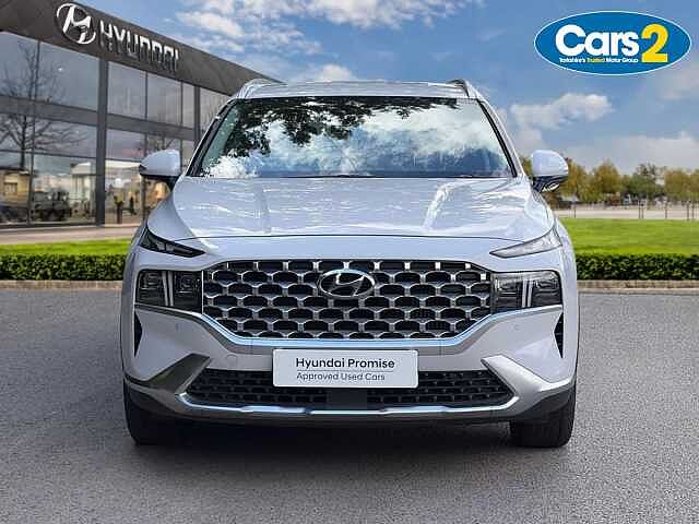 Hyundai SANTA FE 1.6 TGDi Hybrid Premium 5dr Auto White