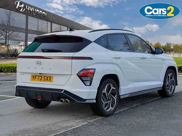 Hyundai KONA 1.6 GDi Hybrid N Line S 5dr DCT White