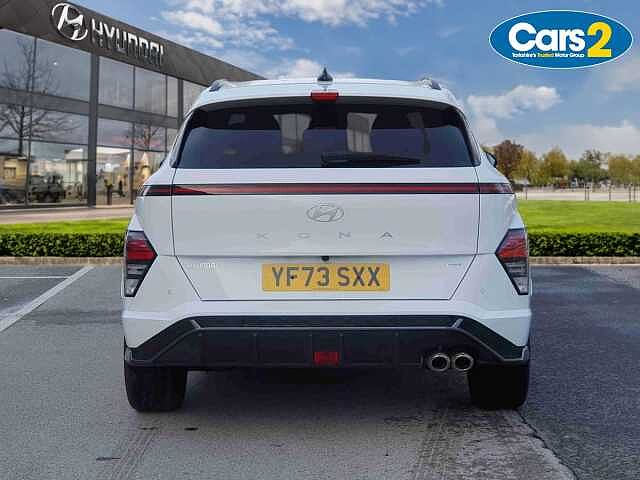Hyundai KONA 1.6 GDi Hybrid N Line S 5dr DCT White