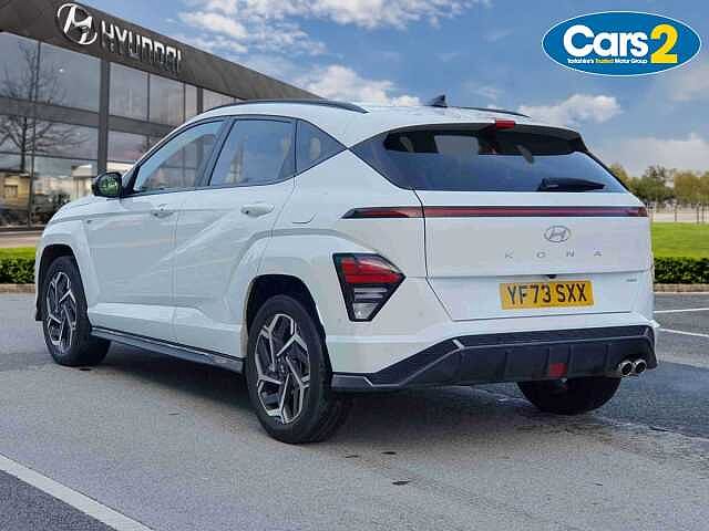 Hyundai KONA 1.6 GDi Hybrid N Line S 5dr DCT White