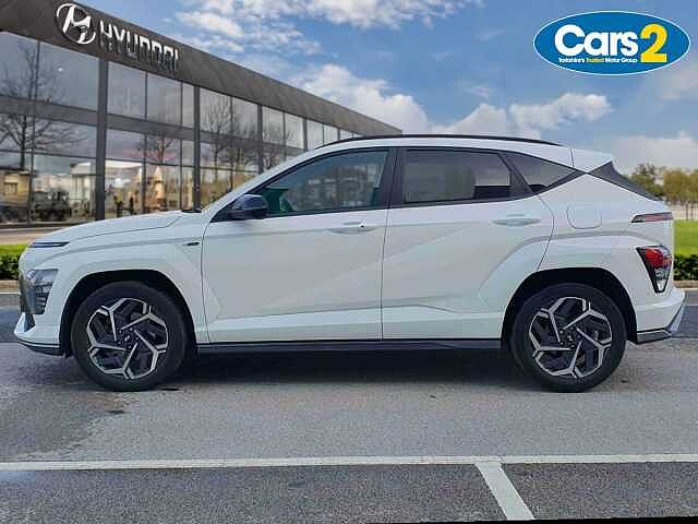Hyundai KONA 1.6 GDi Hybrid N Line S 5dr DCT White