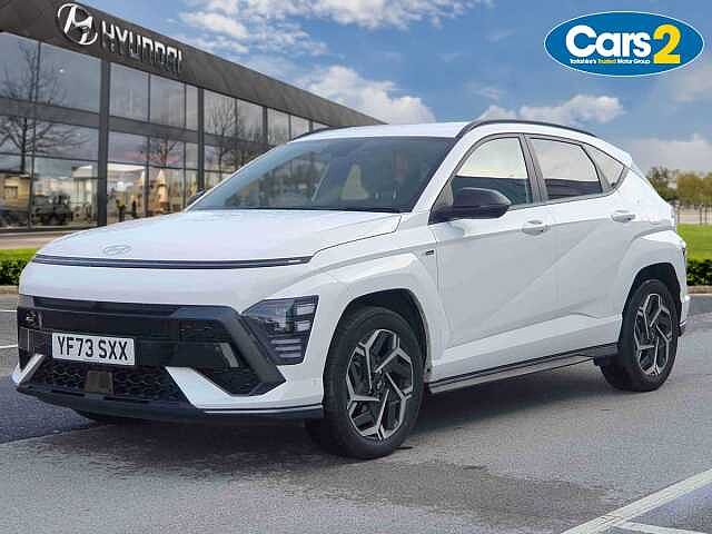 Hyundai KONA 1.6 GDi Hybrid N Line S 5dr DCT White