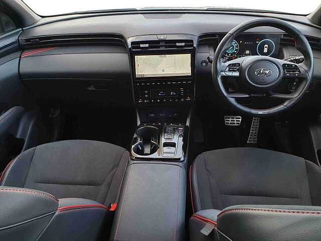 Hyundai TUCSON 1.6 TGDi Hybrid 230 N Line S 5dr 2WD Auto White