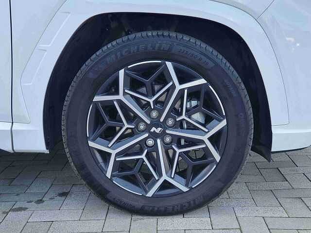 Hyundai TUCSON 1.6 TGDi Hybrid 230 N Line S 5dr 2WD Auto White