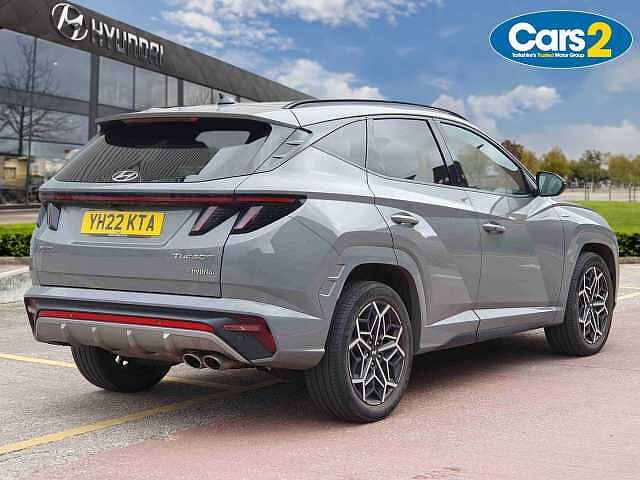 Hyundai TUCSON 1.6 TGDi Hybrid 230 N Line 5dr 2WD Auto Grey