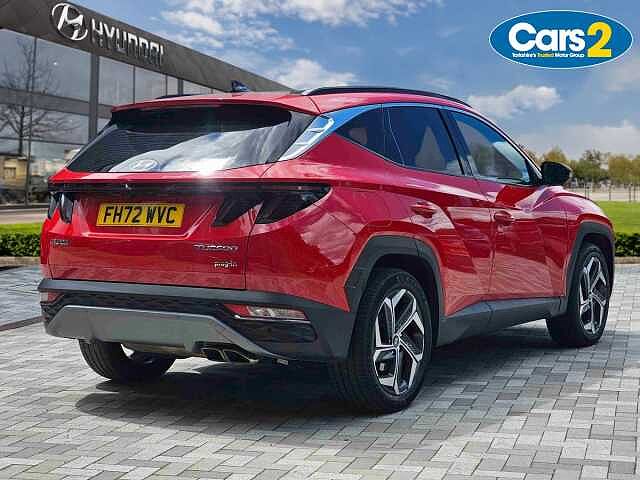 Hyundai TUCSON 1.6 TGDi Plug-in Hybrid Ultimate 5dr 4WD Auto Red