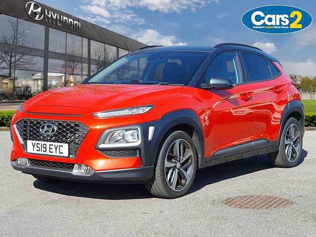 Hyundai KONA 1.0T GDi Blue Drive Premium 5dr Orange
