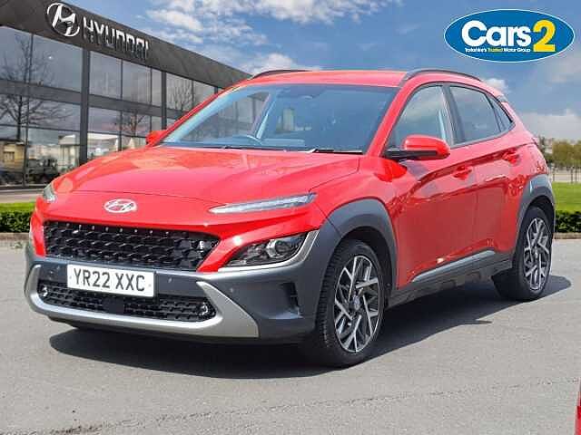 Hyundai KONA 1.6 GDi Hybrid Premium 5dr DCT Red