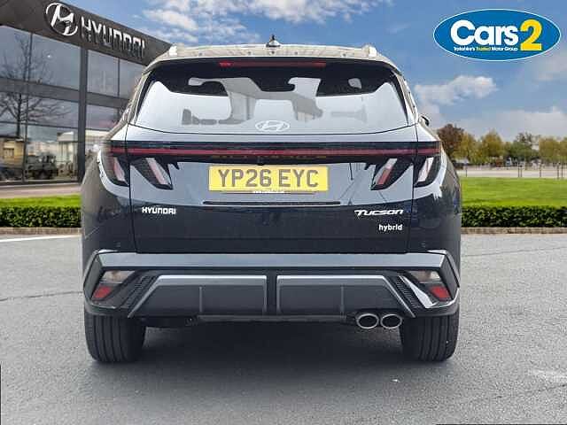 Hyundai TUCSON 1.6T 239 Hybrid N Line Edition 5dr Auto Black