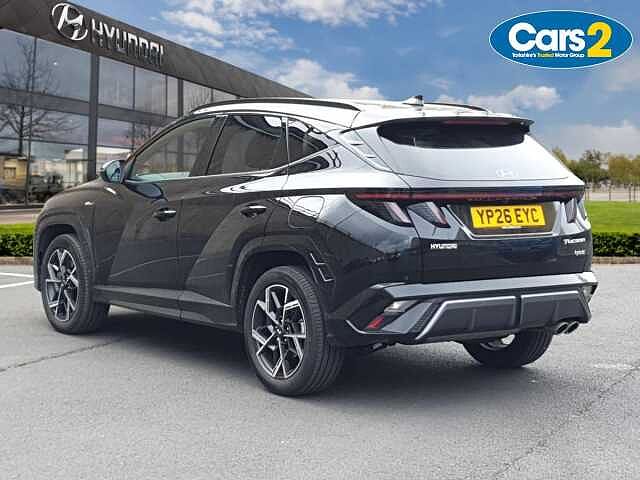Hyundai TUCSON 1.6T 239 Hybrid N Line Edition 5dr Auto Black