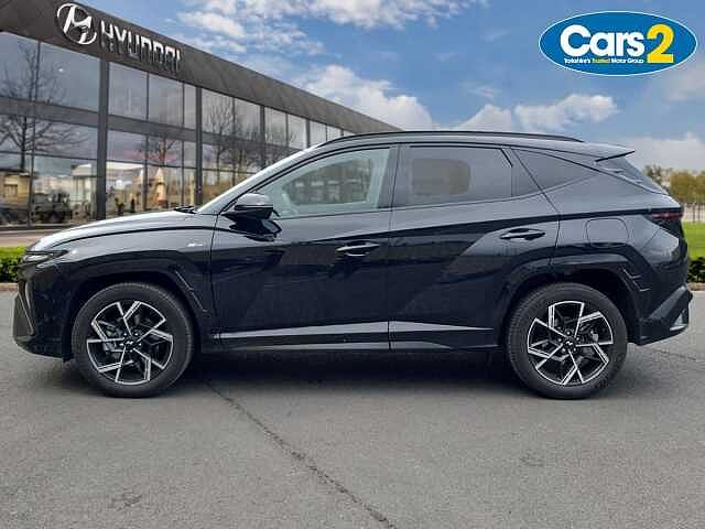 Hyundai TUCSON 1.6T 239 Hybrid N Line Edition 5dr Auto Black