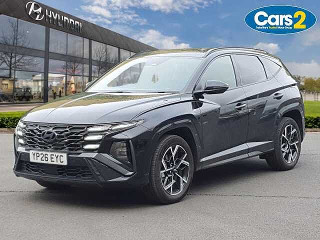 Hyundai TUCSON 1.6T 239 Hybrid N Line Edition 5dr Auto Black