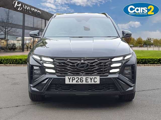 Hyundai TUCSON 1.6T 239 Hybrid N Line Edition 5dr Auto Black