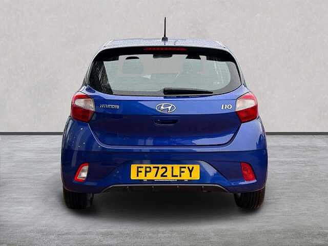 Hyundai I10 1.0 Se Connect Hatchback 5Dr Petrol Manual Euro 6 (S/S) (67 Ps) Intense Blue