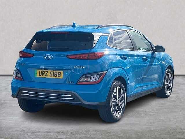 Hyundai KONA 64Kwh Ultimate Suv 5Dr Electric Auto (10.5Kw Charger) (204 Ps) Dive Blue