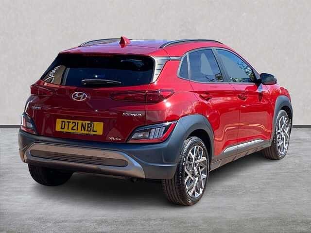 Hyundai KONA 1.6 H-Gdi Premium Suv 5Dr Petrol Hybrid Dct Euro 6 (S/S) (141 Ps) Pulse Red