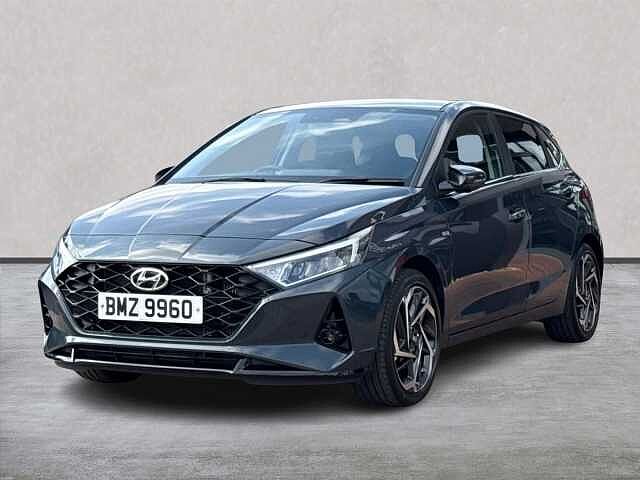 Hyundai I20 1.0 T-Gdi Mhev Premium Hatchback 5Dr Petrol Hybrid Dct Euro 6 (S/S) (100 Ps) Aurora Grey