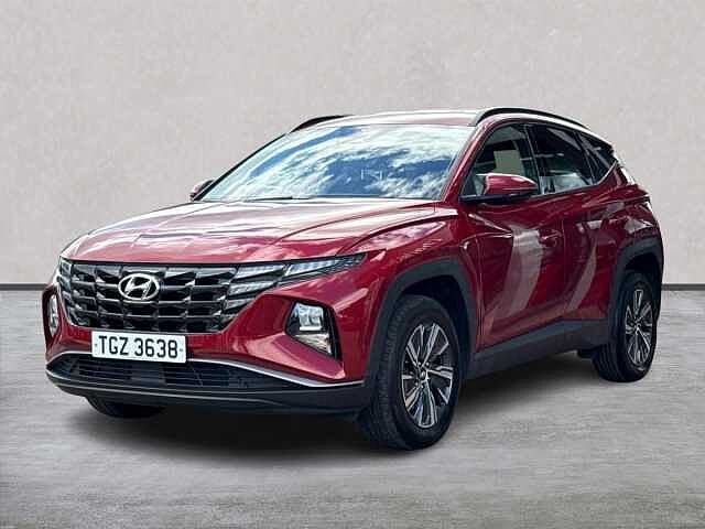 Hyundai TUCSON 1.6 H T-Gdi Se Connect Suv 5Dr Petrol Hybrid Auto Euro 6 (S/S) (230 Ps) Red