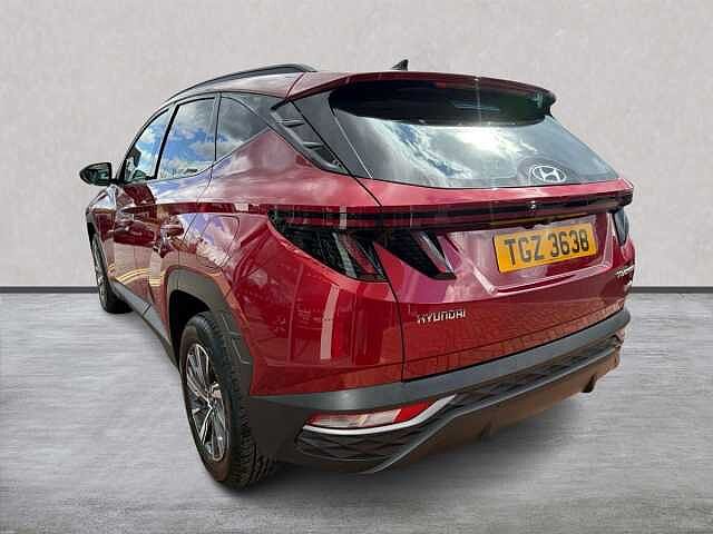 Hyundai TUCSON 1.6 H T-Gdi Se Connect Suv 5Dr Petrol Hybrid Auto Euro 6 (S/S) (230 Ps) Red