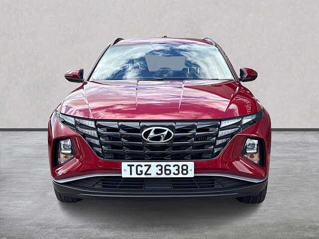 Hyundai TUCSON 1.6 H T-Gdi Se Connect Suv 5Dr Petrol Hybrid Auto Euro 6 (S/S) (230 Ps) Red