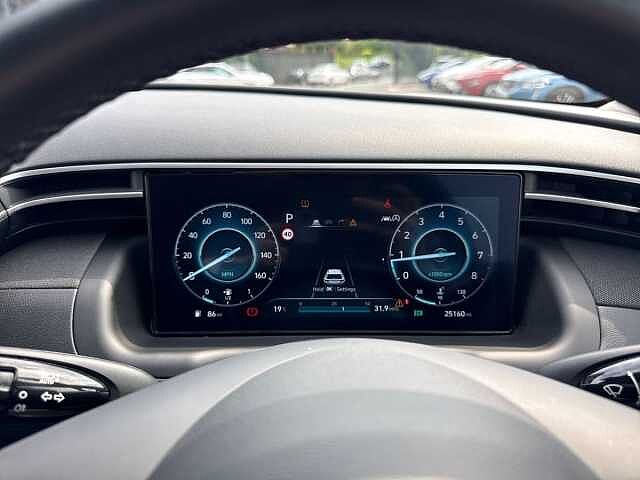 Hyundai TUCSON 1.6 T-Gdi Mhev Se Connect Suv 5Dr Petrol Hybrid Dct Euro 6 (S/S) (150 Ps) White