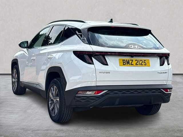 Hyundai TUCSON 1.6 T-Gdi Mhev Se Connect Suv 5Dr Petrol Hybrid Dct Euro 6 (S/S) (150 Ps) White
