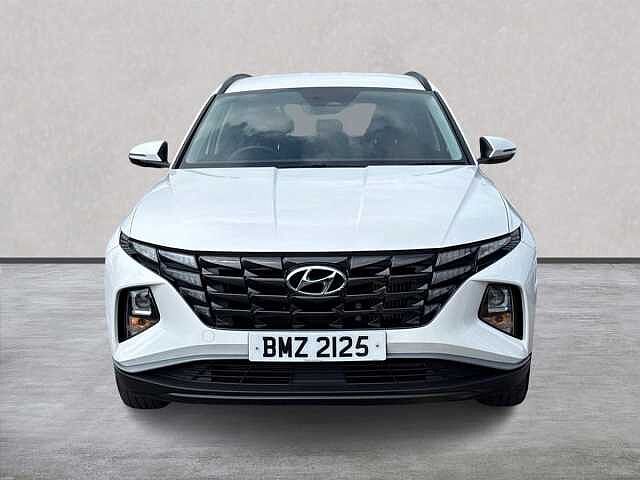 Hyundai TUCSON 1.6 T-Gdi Mhev Se Connect Suv 5Dr Petrol Hybrid Dct Euro 6 (S/S) (150 Ps) White