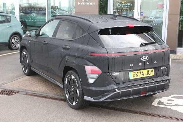 Hyundai KONA 160kW N Line S 65kWh 5dr Auto Black