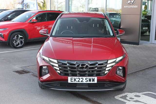 Hyundai TUCSON 1.6 TGDi 48V MHD Premium 5dr 2WD DCT Red
