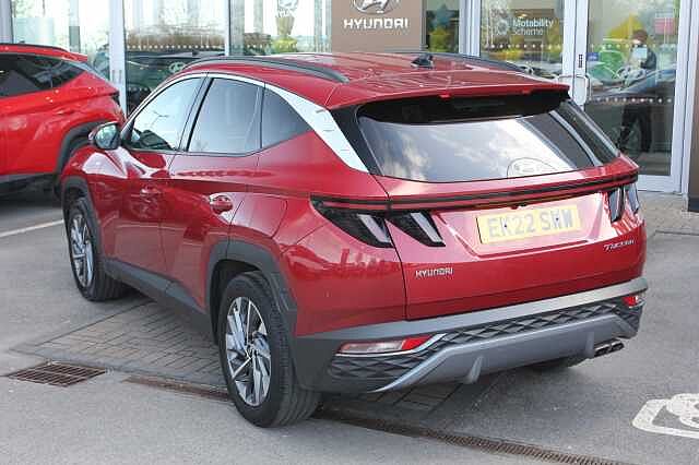 Hyundai TUCSON 1.6 TGDi 48V MHD Premium 5dr 2WD DCT Red