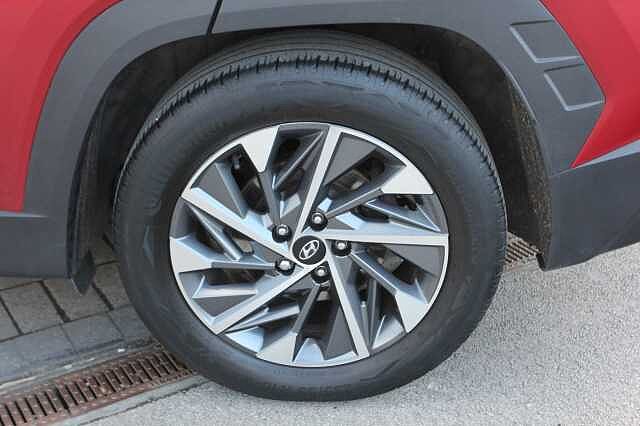 Hyundai TUCSON 1.6 TGDi 48V MHD Premium 5dr 2WD DCT Red
