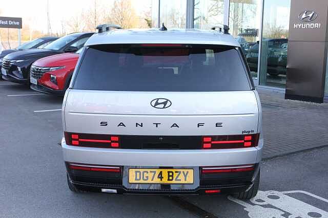 Hyundai SANTA FE 1.6 TGDi Plug-in Hybrid Calligraphy 5dr 4WD Auto Silver