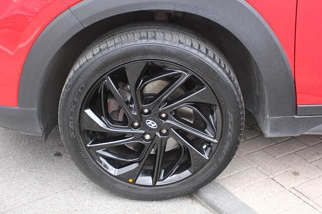Hyundai TUCSON 1.6 TGDi 177 N Line 5dr 2WD Red