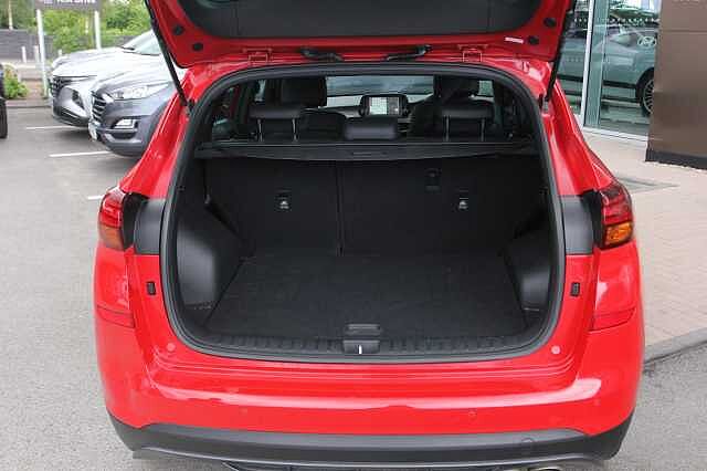 Hyundai TUCSON 1.6 TGDi 177 N Line 5dr 2WD Red