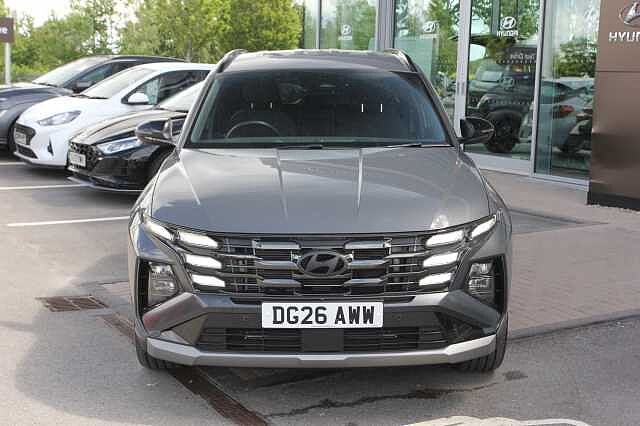 Hyundai TUCSON 1.6T 239 Hybrid Black Line 5dr Auto Grey