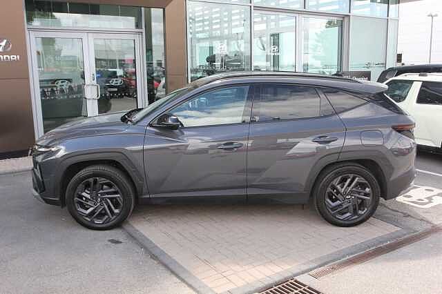Hyundai TUCSON 1.6T 239 Hybrid Black Line 5dr Auto Grey