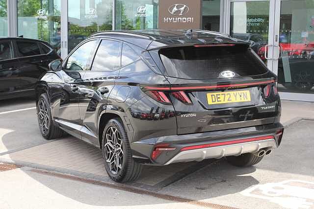 Hyundai TUCSON 1.6 TGDi N Line 5dr 2WD Black