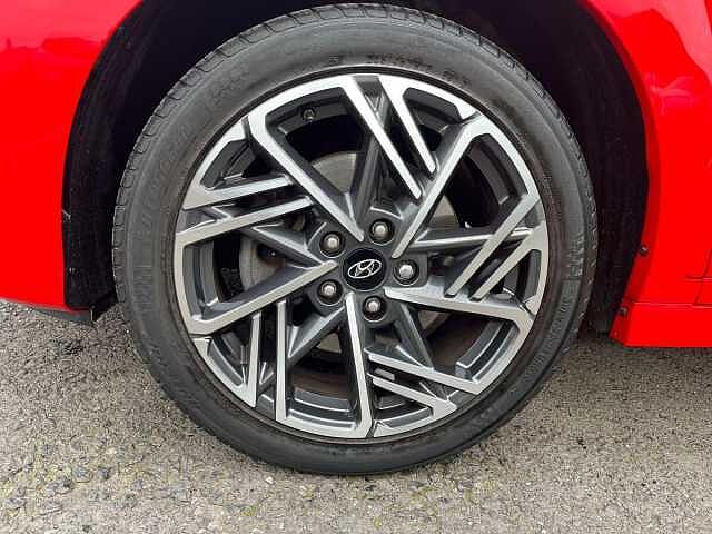 Hyundai KONA 1.0 T-GDi MHEV N Line SUV 5dr Petrol Hybrid Manual Euro 6 (s/s) (120 ps) Red